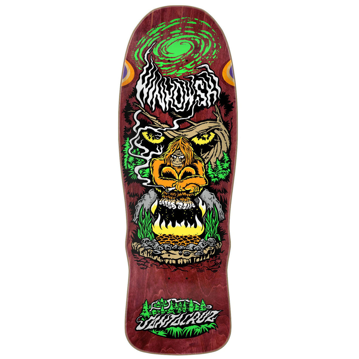 Santa Cruz Skateboards Winkowski Bigfoot Pro Shaped 10.35 Skateboard Deck