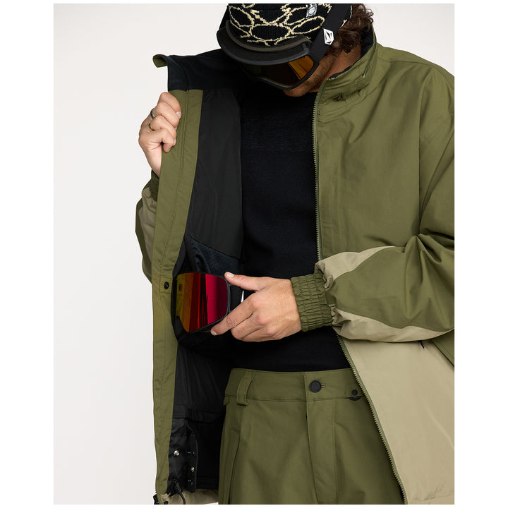 Volcom Longo GORE-TEX Jacket - Men's Dark Olive