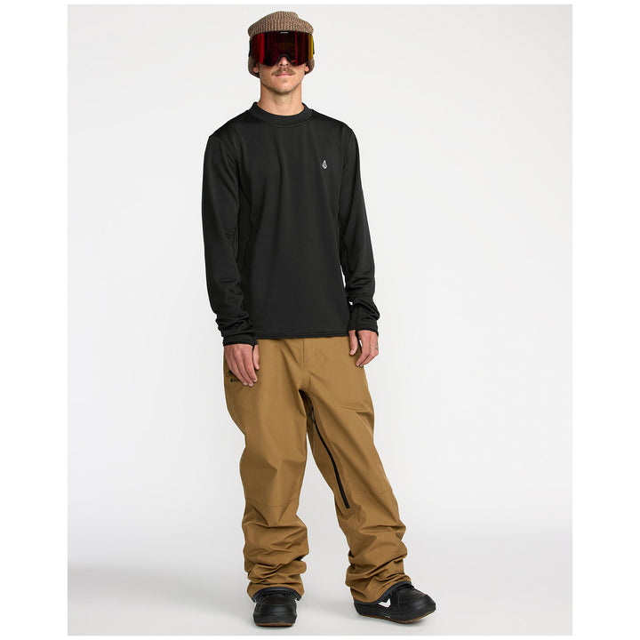 Volcom Gridlock Crewneck Fleece - Men's Black