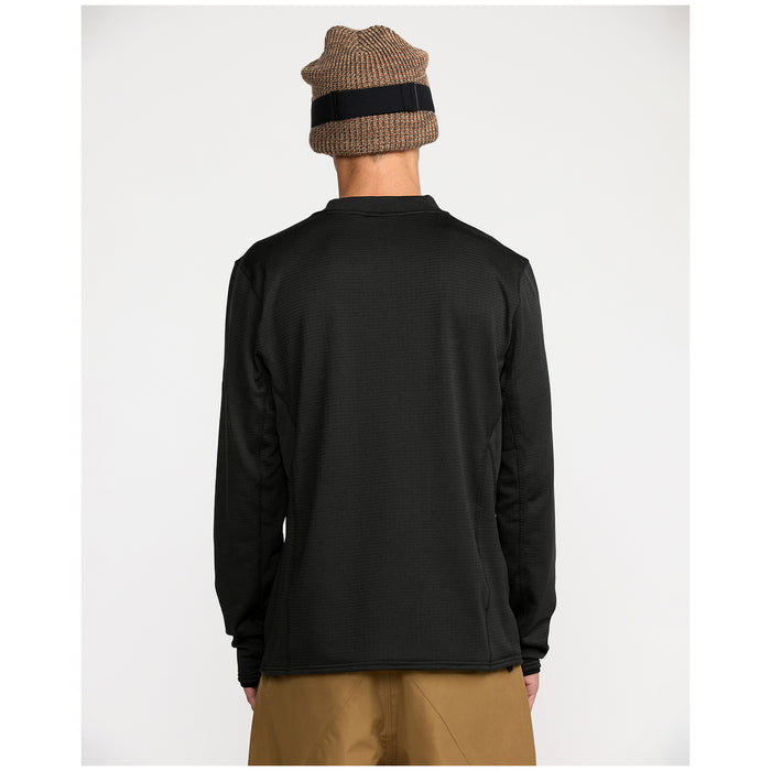 Volcom Gridlock Crewneck Fleece - Men's Black
