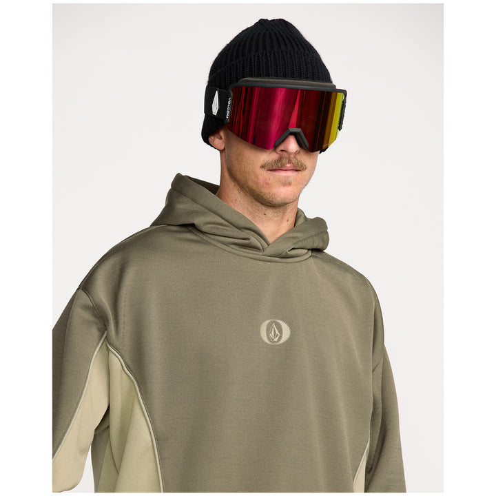 Volcom Vital Hydro Pullover Fleece - Men's Military