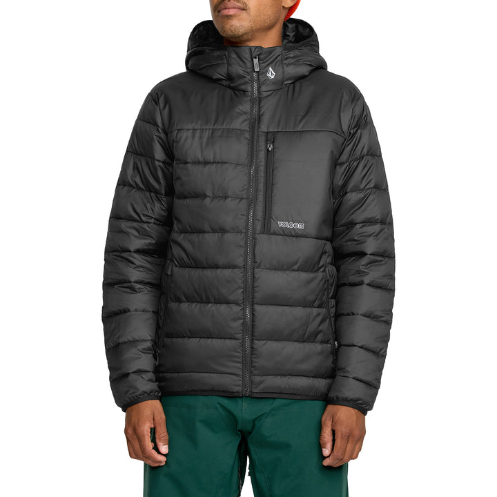 Volcom Puff Puff Hooded Jacket - Men's Black