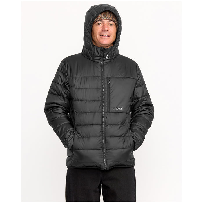 Volcom Puff Puff Hooded Jacket - Men's Black