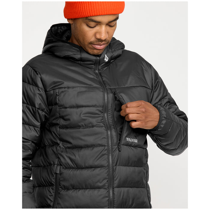 Volcom Puff Puff Hooded Jacket - Men's Black