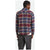 Brixton Bowery Long-Sleeve Flannel - Men's Mood Indigo/Port/Saffron