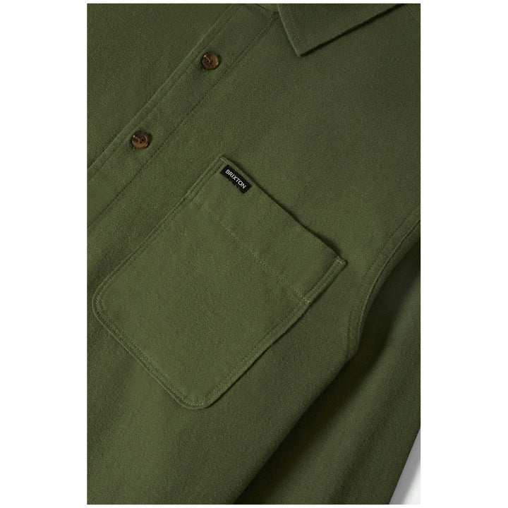Brixton Hasting Lightweigth Flannel - Men's Wild Green