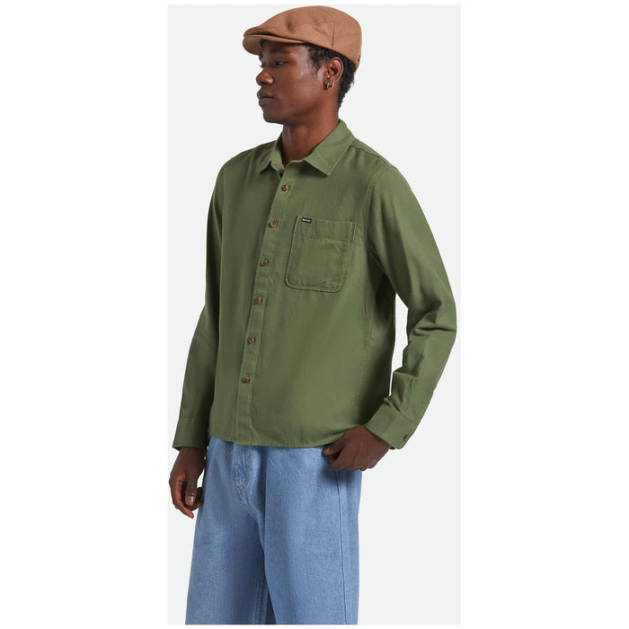 Brixton Hasting Lightweigth Flannel - Men's Wild Green