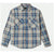 Brixton Vintage Wash Flannel - Men's Blue/Soft Blue/Orange