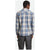 Brixton Vintage Wash Flannel - Men's Blue/Soft Blue/Orange