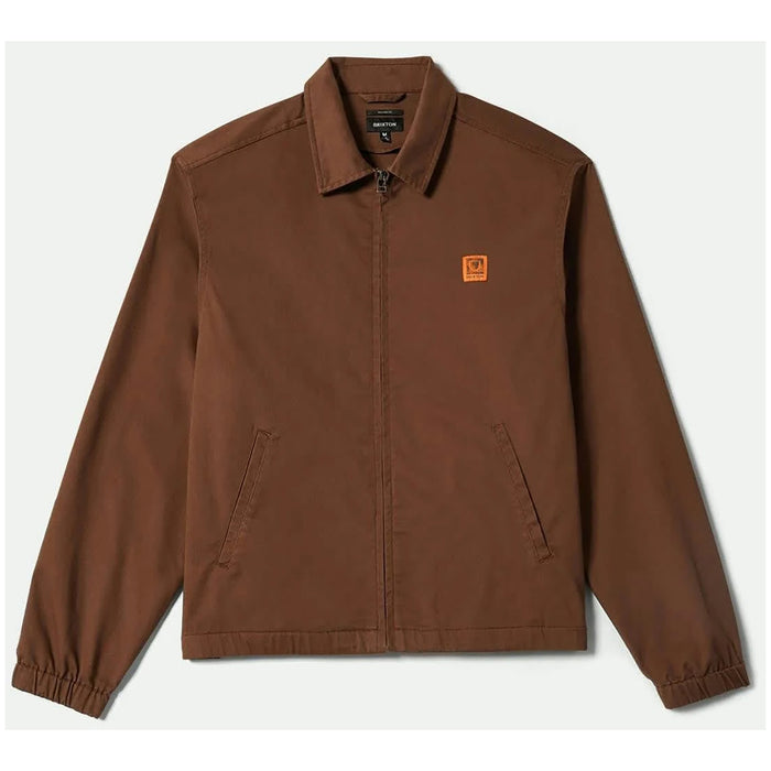 Brixton Union Relaxed Harrington Jacket - Men's Pinecone Brown