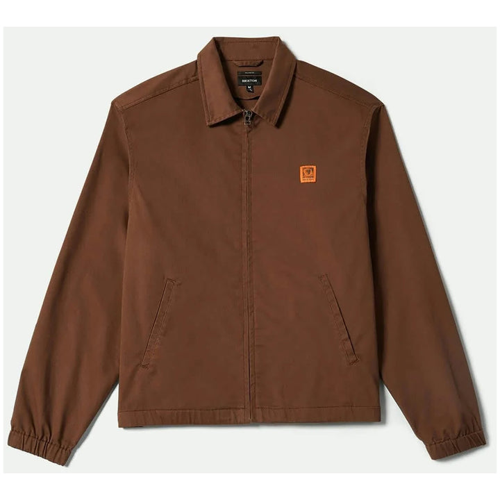 Brixton Union Relaxed Harrington Jacket - Men's Pinecone Brown