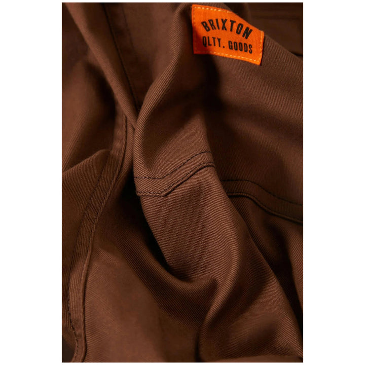 Brixton Union Relaxed Harrington Jacket - Men's Pinecone Brown