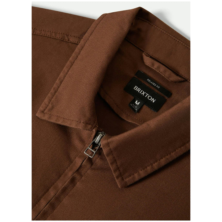 Brixton Union Relaxed Harrington Jacket - Men's Pinecone Brown