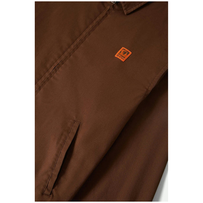Brixton Union Relaxed Harrington Jacket - Men's Pinecone Brown
