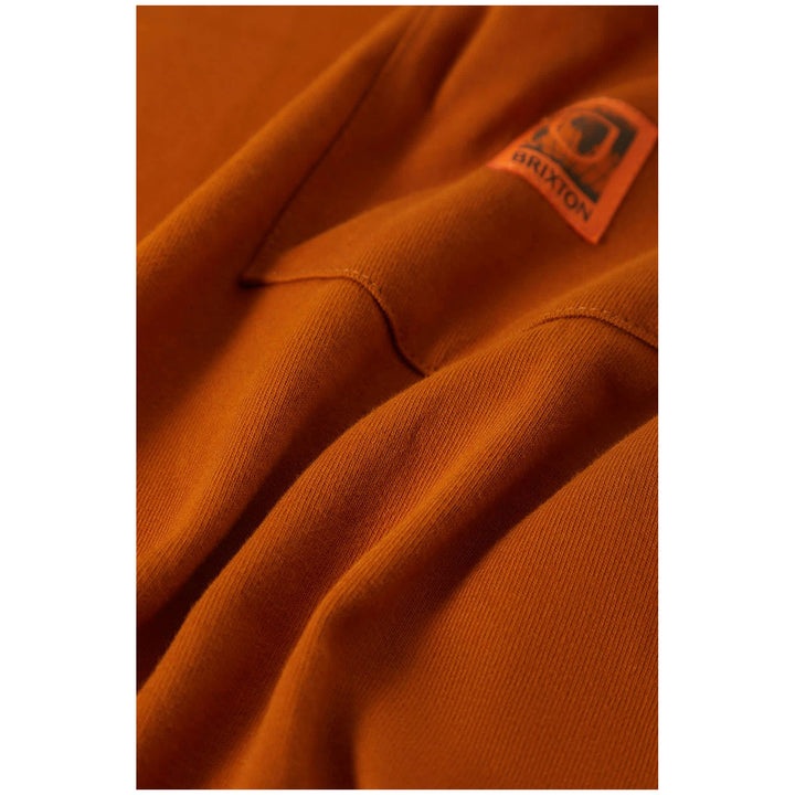 Brixton Union Heavyweight Short-Sleeve Pocket T-Shirt - Men's Rustic Caramel