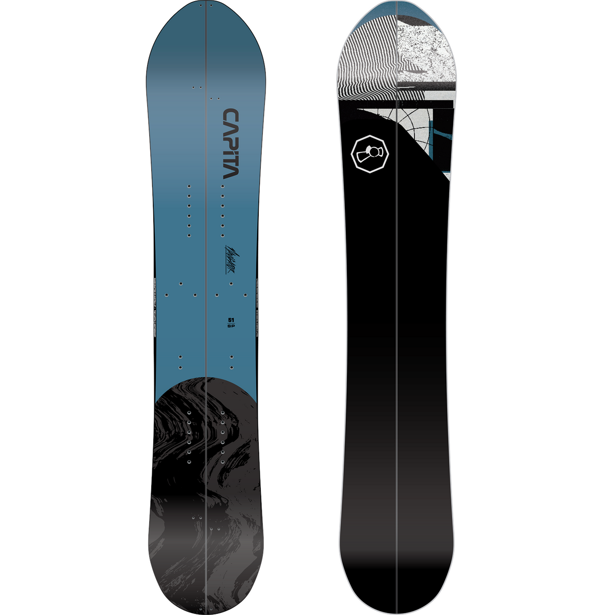 CAPiTA Navigator Splitboard + Union Expedition Skins - Blem 2024
