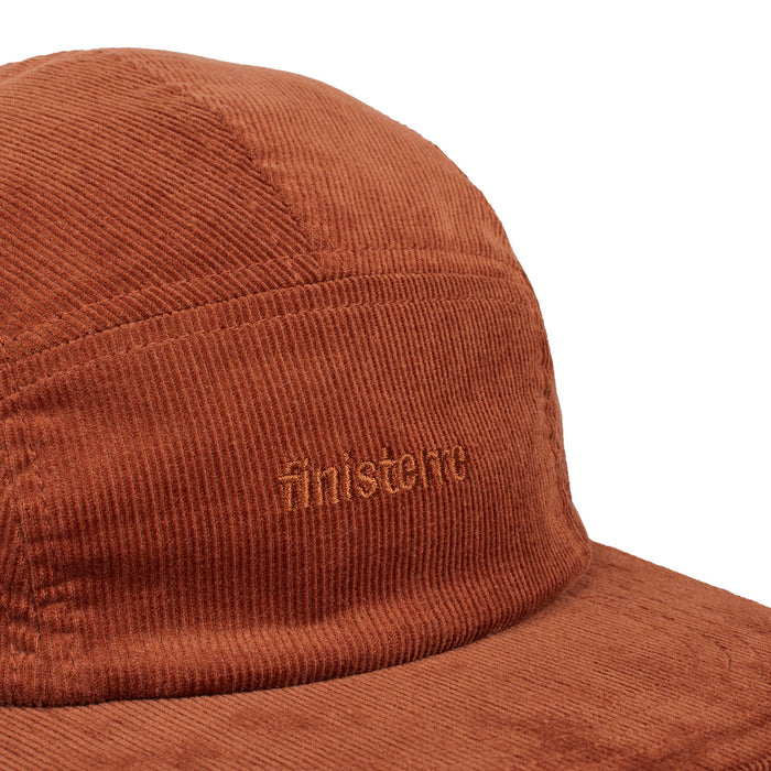 Finisterre Jetty Cord Cap with Logo Hat Pecan