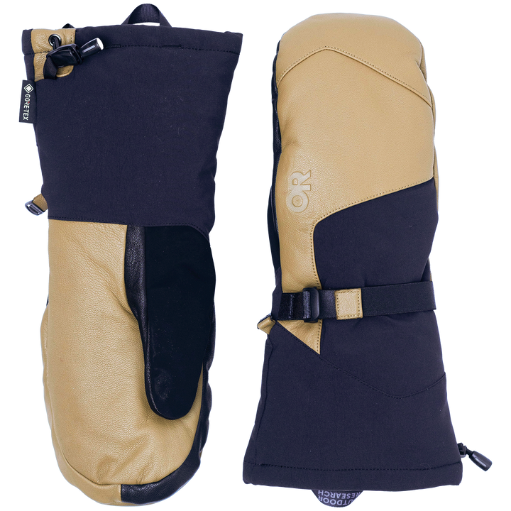 Outdoor Research Carbide Sensor Mittens Black/Dark Natural