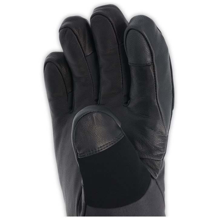 Outdoor Research Prevail Heated GORE-TEX Gloves Solid Black