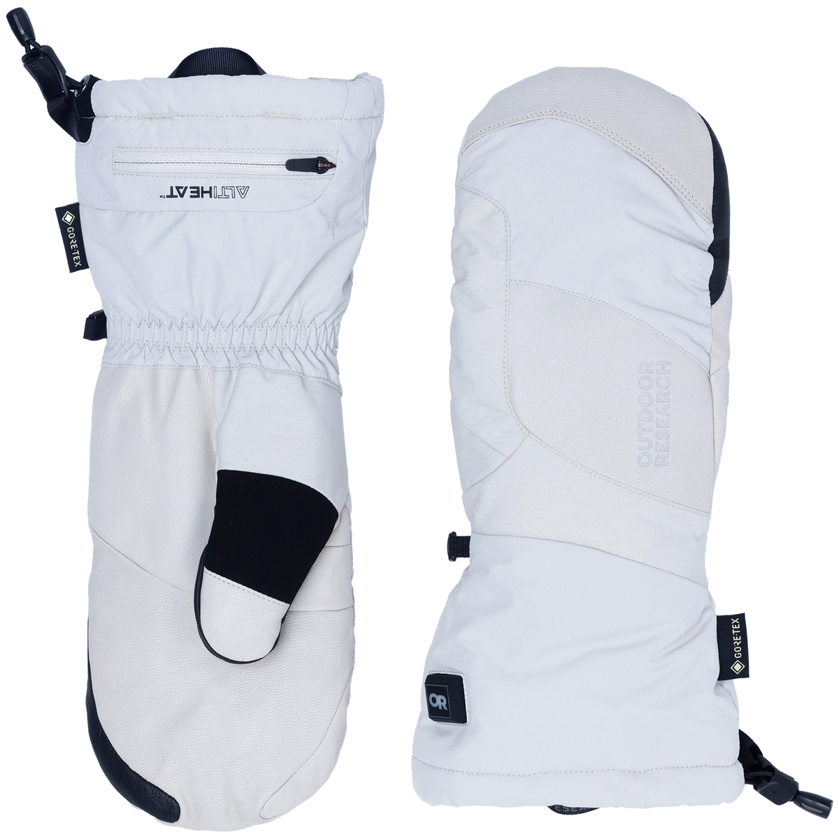 Outdoor Research Prevail Heated GORE-TEX Mittens Oyster