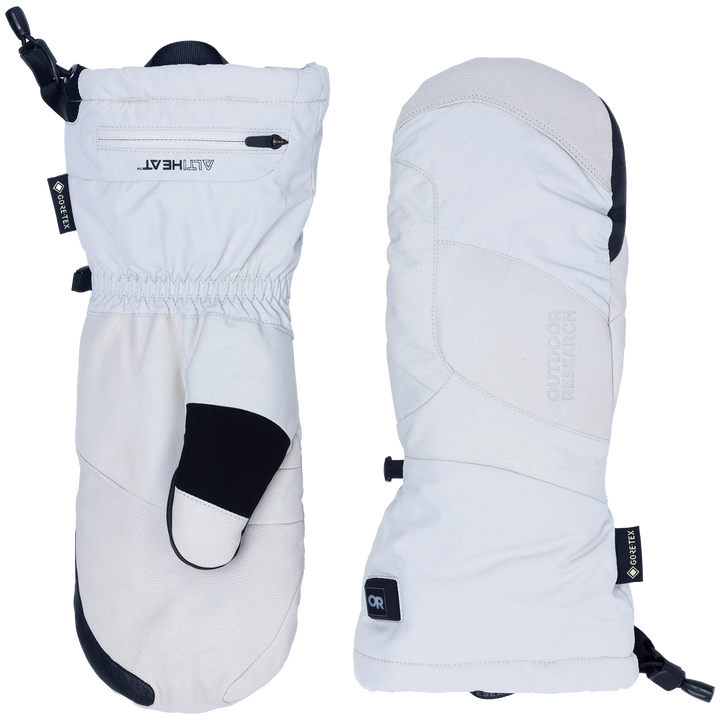 Outdoor Research Prevail Heated GORE-TEX Mittens Oyster