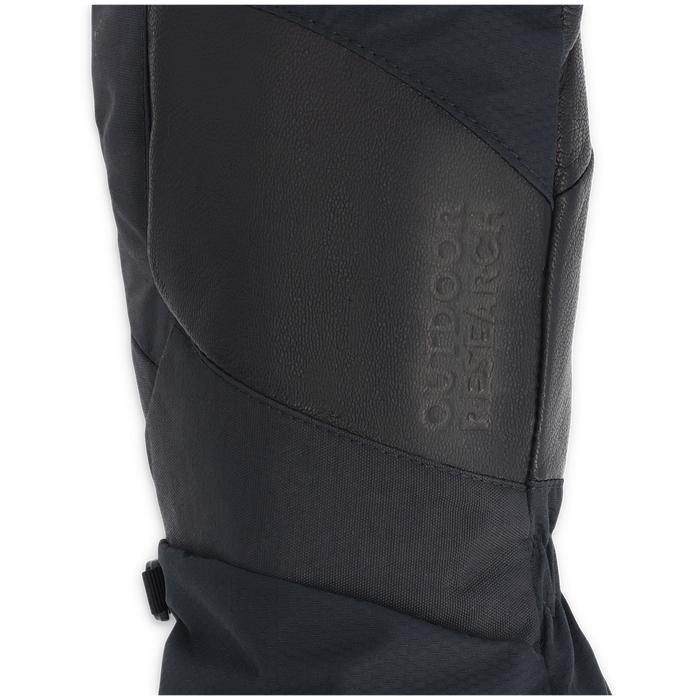 Outdoor Research Prevail Heated GORE-TEX Mittens Solid Black