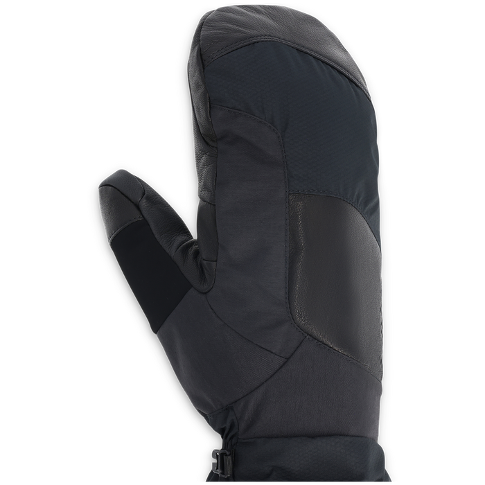 Outdoor Research Prevail Heated GORE-TEX Mittens Solid Black
