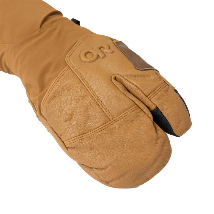 Outdoor Research Team GORE-TEX 3-Finger Gloves Dark Natural
