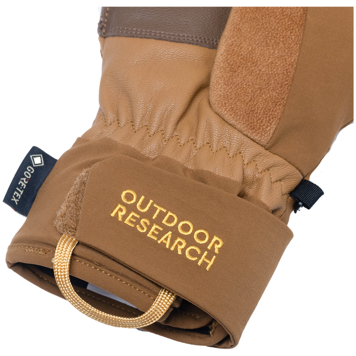 Outdoor Research Team GORE-TEX 3-Finger Gloves Dark Natural