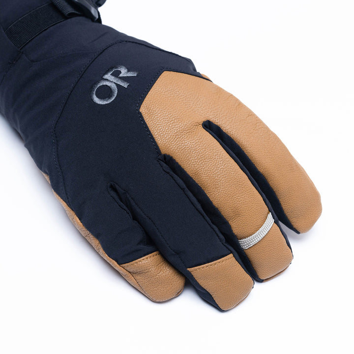 Outdoor Research Arete Modular GORE-TEX Gloves Black/Dark Natural