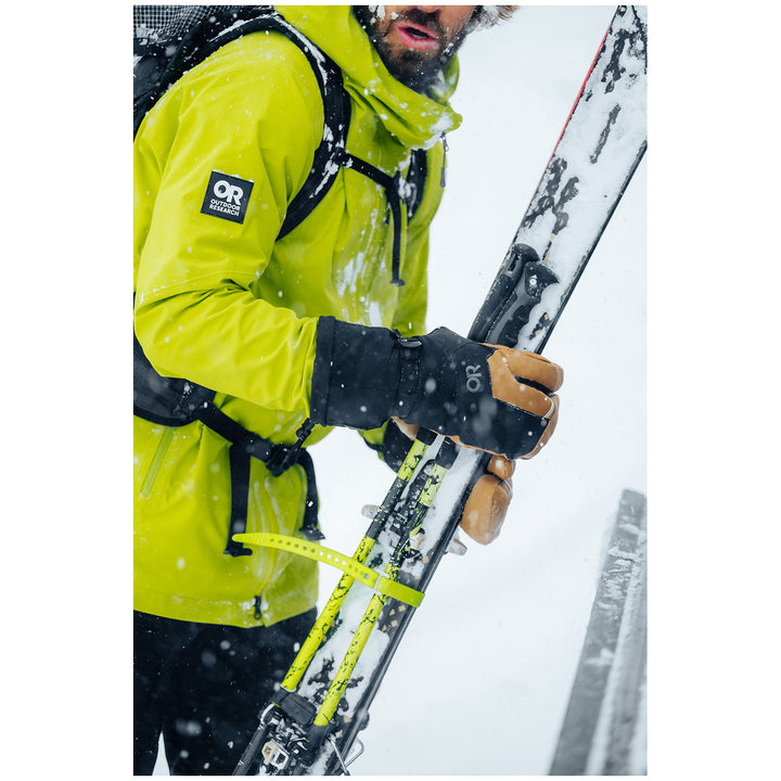 Outdoor Research Arete Modular GORE-TEX Gloves Black/Dark Natural