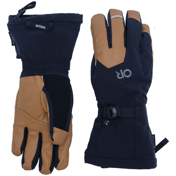 Outdoor Research Arete Modular GORE-TEX Gloves Black/Dark Natural