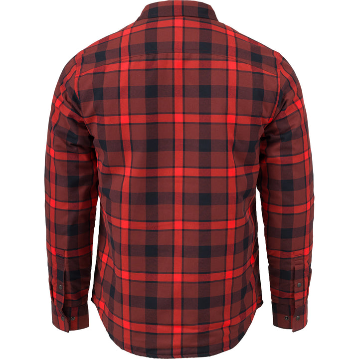 Flylow Sinclair Insulated Flannel - Men's Amaro/Magma Plaid
