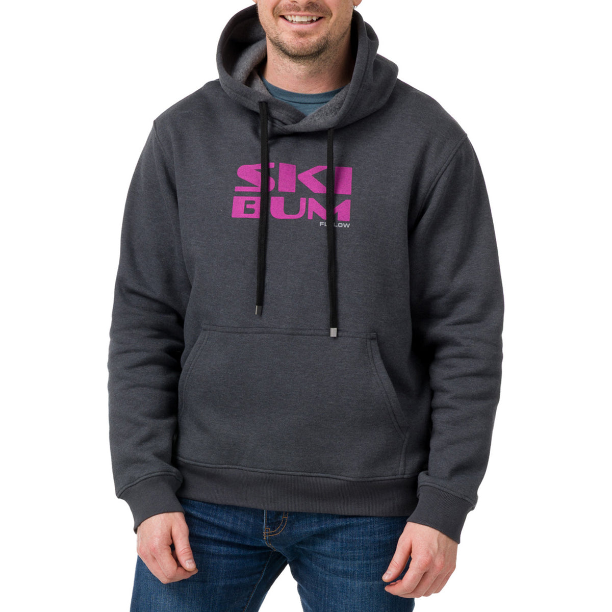 Flylow Ski Bum Hoodie - Men's Black