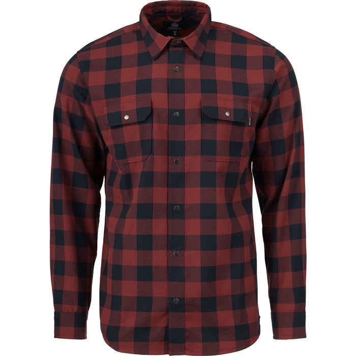 Flylow Handlebar Tech Flannel - Men's Amaro/Black Plaid
