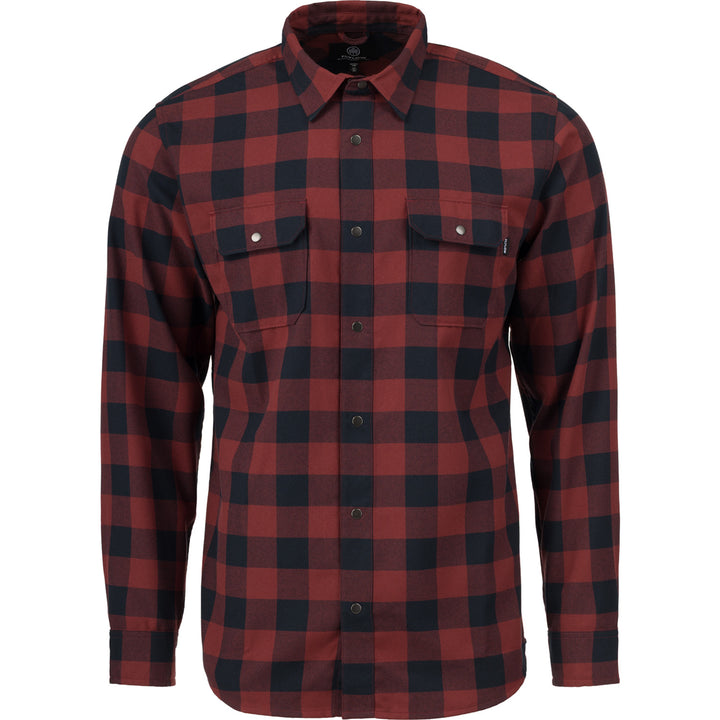 Flylow Handlebar Tech Flannel - Men's Amaro/Black Plaid