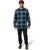 Flylow Handlebar Tech Flannel - Men's Ocean/Black Plaid