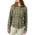 Flylow Brigitte Tech Flannel - Women's Evergreen/Mist Plaid