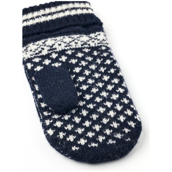 Hestra Nordic Mittens - Kids' Navy/OffWhite