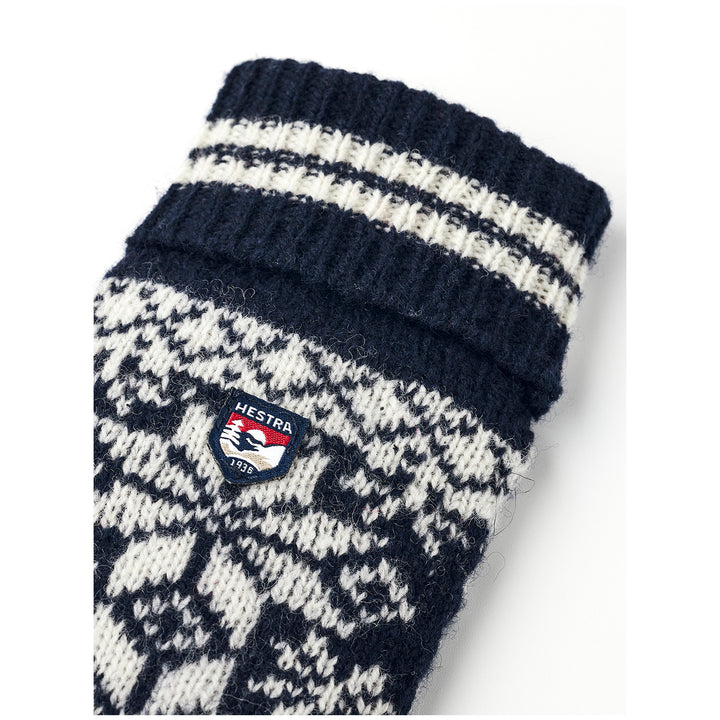 Hestra Nordic Mittens - Kids' Navy/OffWhite