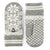 Hestra Nordic Mittens - Kids' Grey/OffWhite