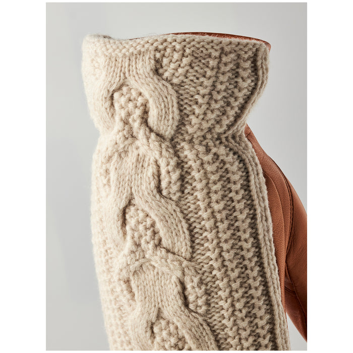 Hestra Elle Mittens - Women's Off White/Cork