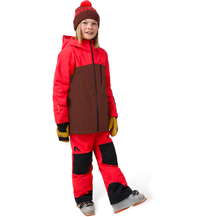 Flylow Explorer Jacket - Kids' Amaro/Magma