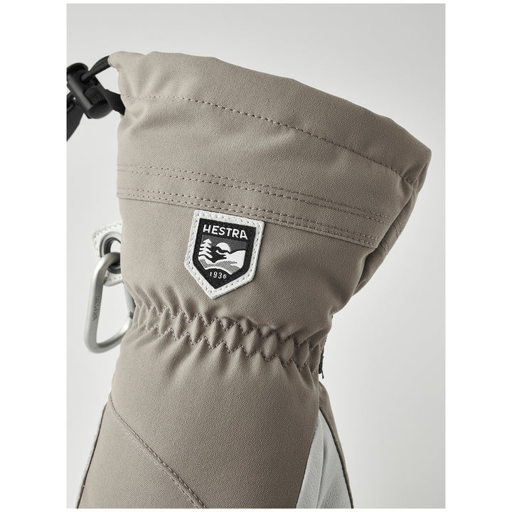 Hestra Heli Mittens - Women's Khaki/Off White
