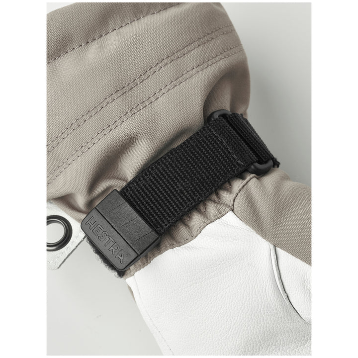 Hestra Heli Mittens - Women's Khaki/Off White