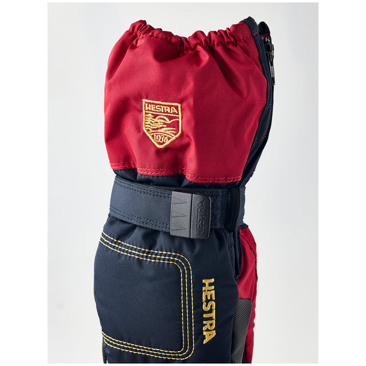 Hestra Baby Zip Long Mittens - Toddlers' Dark Navy/Red