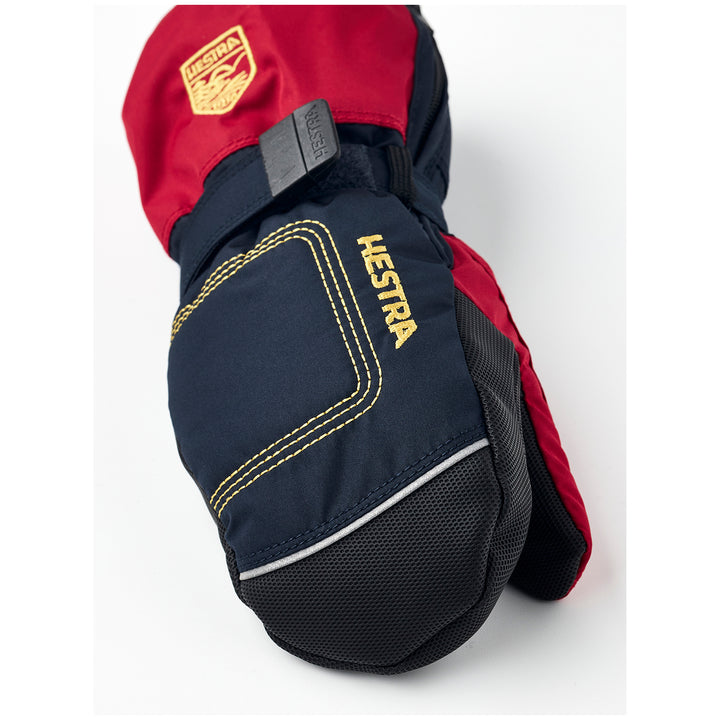 Hestra Baby Zip Long Mittens - Toddlers' Dark Navy/Red