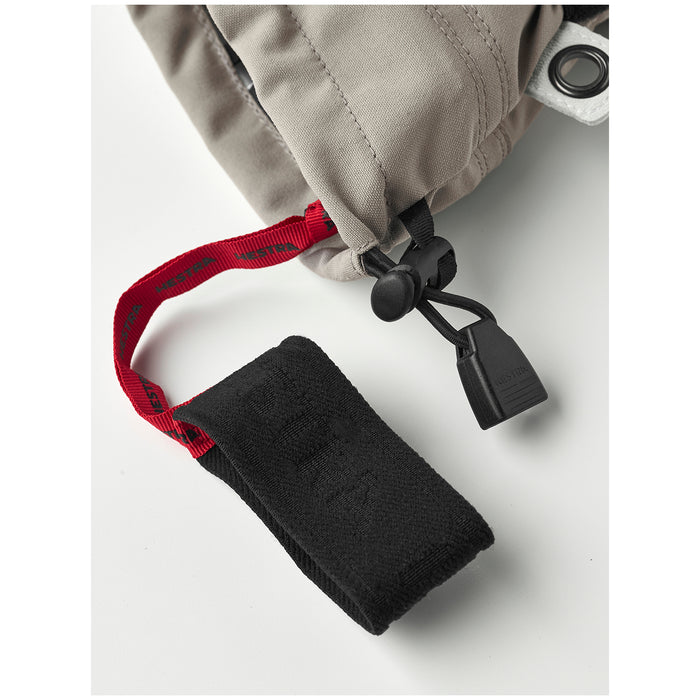 Hestra Heli Mittens - Women's Khaki/Off White