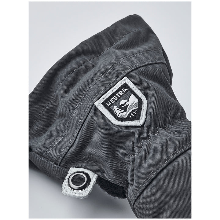 Hestra Army Leather Heli Ski Jr. Mittens - Kids' Grey