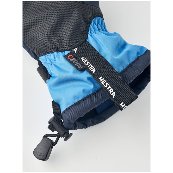 Hestra Gauntlet CZone Jr. Gloves - Kids' Dark Navy/Sky Blue